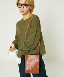 FREAK'S STORE（フリークスストア）の「型押フラワーショルダーバッグ【WEB限定】（その他）」