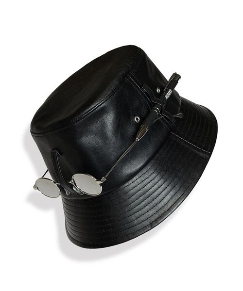 HIDAKA（ヒダカ）の「Dad bucket hat(Leather)（）」 - WEAR