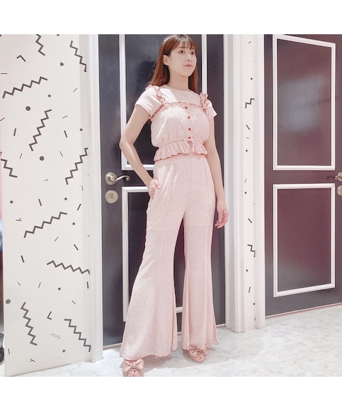 lilLilly - 専用出品　リルリリー　ハートプリント上下セット lilLilly（リルリリー）の「【セット割】ハートプリントシリーズ