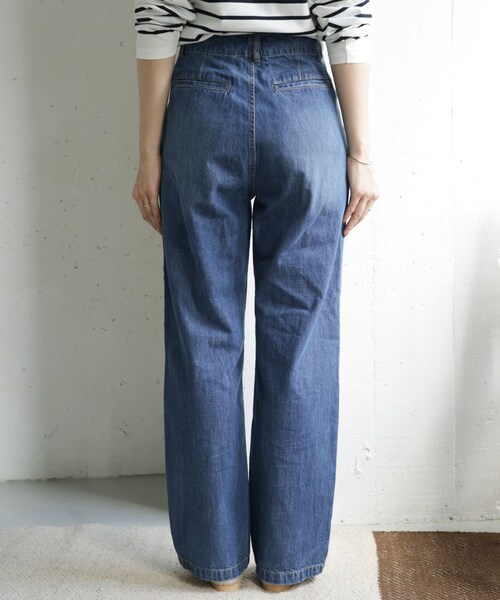 URBAN RESEARCH DOORS(アーバンリサーチドアーズ)の「デニムワイドパンツ(その他・レディース・INDIGO/ONE WASH・36/38/40)」の20枚目の写真