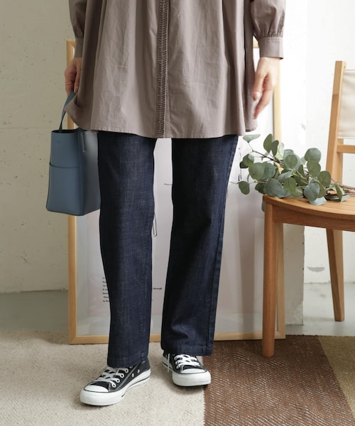 URBAN RESEARCH DOORS(アーバンリサーチドアーズ)の「デニムワイドパンツ(その他・レディース・INDIGO/ONE WASH・36/38/40)」の7枚目の写真