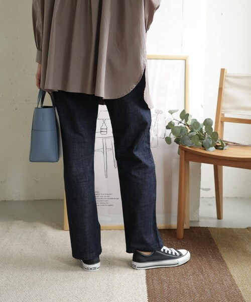 URBAN RESEARCH DOORS(アーバンリサーチドアーズ)の「デニムワイドパンツ(その他・レディース・INDIGO/ONE WASH・36/38/40)」の8枚目の写真