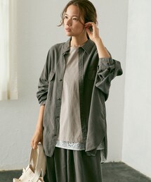 PUAL CE CIN | 【Du noir】CPOブラウス(シャツ/ブラウス)