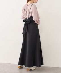 natural couture | 【WEB限定】マーメイドバックリボンワンピース(ワンピース)