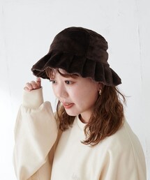 DISCOAT | 【Casselini/キャセリーニ】フリルバケットハット(ハット)