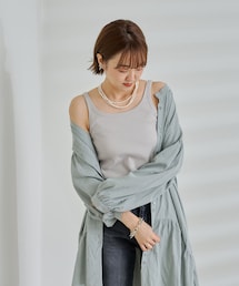 DouDou | リブタンク(Tシャツ/カットソー)