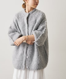 Omekashi | スーパーシャギーニットコート(その他アウター)