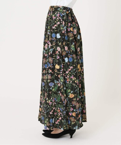 JOURNAL STANDARD relume(ジャーナルスタンダード レリューム)の「《追加予約2》ブラックフローラルマーメイドスカート◆(スカート・グリーン/(030)/フリー/在庫あり)」の20枚目の写真