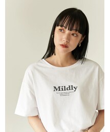 earth music&ecology | MildlyロゴTシャツ(トップス)