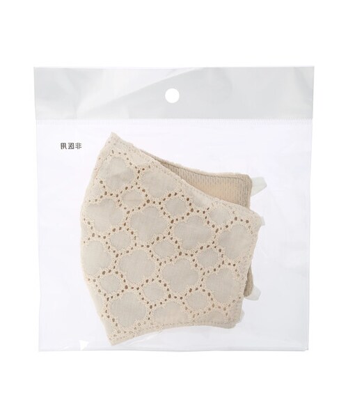 earth music&ecology（アースミュージックアンドエコロジー）の「ツイルキャスケットマスクセット（帽子・ブラック/ライトベージュ/ブラウン・F）」の12枚目の写真