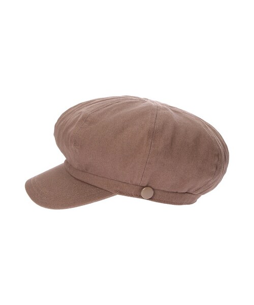 earth music&ecology（アースミュージックアンドエコロジー）の「ツイルキャスケットマスクセット（帽子・ブラック/ライトベージュ/ブラウン・F）」の7枚目の写真