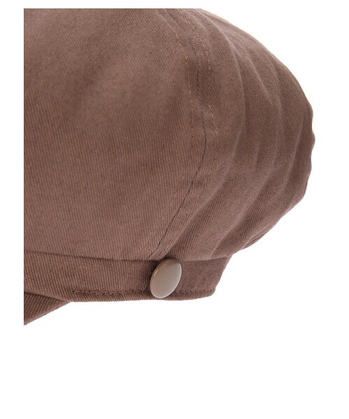 earth music&ecology（アースミュージックアンドエコロジー）の「ツイルキャスケットマスクセット（帽子・ブラック/ライトベージュ/ブラウン・F）」の10枚目の写真