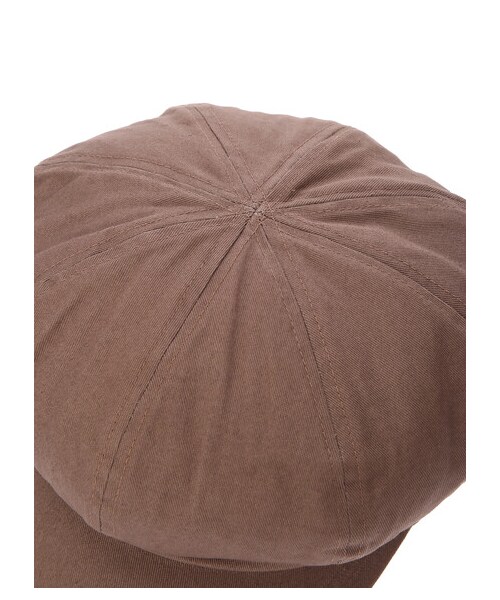 earth music&ecology（アースミュージックアンドエコロジー）の「ツイルキャスケットマスクセット（帽子・ブラック/ライトベージュ/ブラウン・F）」の8枚目の写真