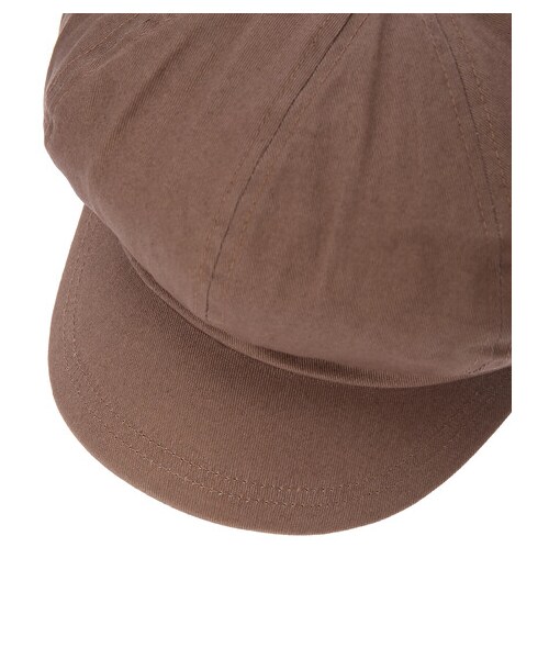 earth music&ecology（アースミュージックアンドエコロジー）の「ツイルキャスケットマスクセット（帽子・ブラック/ライトベージュ/ブラウン・F）」の9枚目の写真