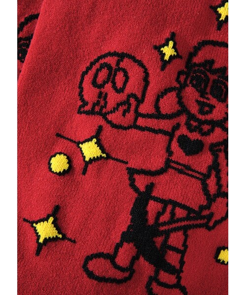 Ne-net（ネネット）の「夢いっぱいソックス / ソックス（レッグウェア・レディース・off white/navy/red・02）」の4枚目の写真