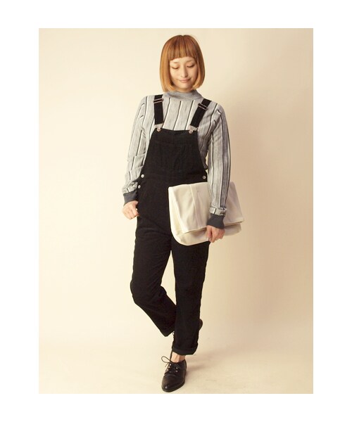 w closet（ダブルクローゼット）の「12Gストライプハイネックプルオーバー（トップス・レディース・グレー/グリーン/ブラック・FREE）」の12枚目の写真