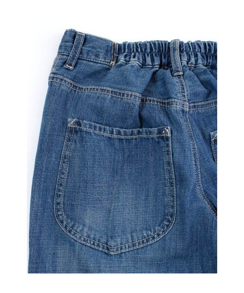 w closet（ダブルクローゼット）の「10ozスラブインディゴデニムボーイフレンドパンツ（パンツ・レディース・ブルー/ワンウォッシュ・FREE）」の9枚目の写真