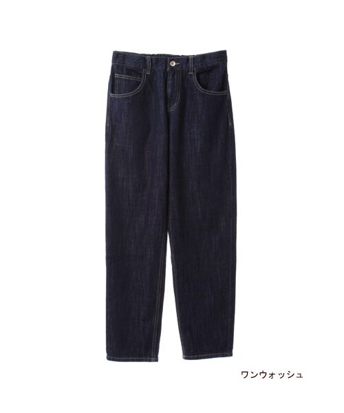 w closet（ダブルクローゼット）の「10ozスラブインディゴデニムボーイフレンドパンツ（パンツ・レディース・ブルー/ワンウォッシュ・FREE）」の3枚目の写真