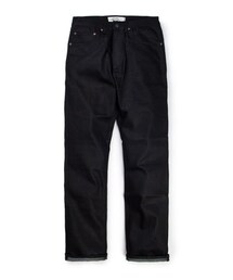 LEATA | LEATA COATING DENIM STRAIGHT PANTS BLACK(その他)