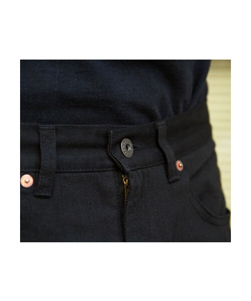 LEATA(リータ)の「LEATA COTTON STRAIGHT PANTS BLACK(その他・メンズ・기타・M/L/XL)」の3枚目の写真