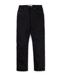LEATA | LEATA COTTON STRAIGHT PANTS BLACK(その他)