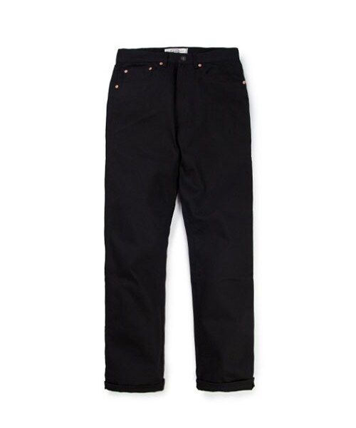 LEATA(リータ)の「LEATA COTTON STRAIGHT PANTS BLACK(その他・メンズ・기타・M/L/XL)」の1枚目の写真