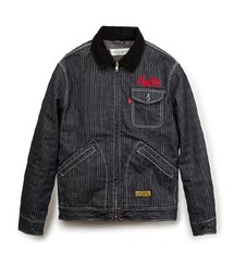 LEATA | LEATA "H.I.A.T." PIN STRIPED DENIM WORK JACKET(ジャケット/アウター)