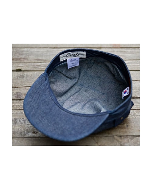 LEATA(リータ)の「LEATA DENIM WORK CAP(帽子・メンズ・기타・Free Size)」の3枚目の写真