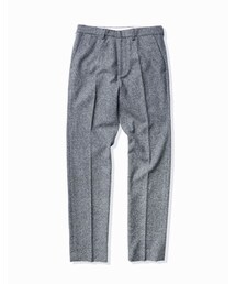 LIFUL MINIMAL GARMENTS. | LIFUL WOOL HERRINGBONE SLACKS GREY(その他)
