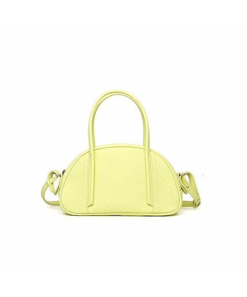 Baginning（バッグリング）の「本革 2Way ハンドバッグ ショルダーバッグ（ショルダーバッグ・レディース・ピンク/ブラック/イエロー/ブラウン/グリーン・22CM*13CM*10CM）」の5枚目の写真