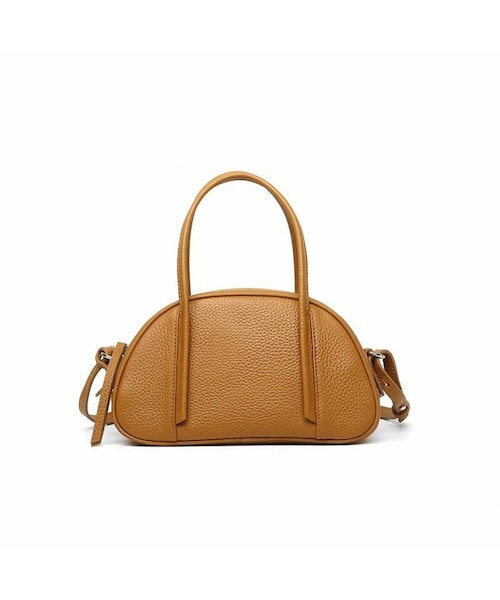 Baginning（バッグリング）の「本革 2Way ハンドバッグ ショルダーバッグ（ショルダーバッグ・レディース・ピンク/ブラック/イエロー/ブラウン/グリーン・22CM*13CM*10CM）」の3枚目の写真