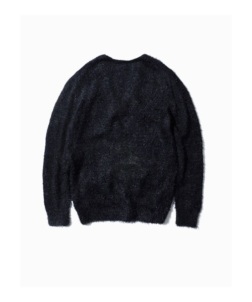 LIFUL MINIMAL GARMENTS.（ライフルミニマルガーメンツ）の「LIFUL LONG HAIR WOOL KNIT CARDIGAN BLACK（その他・メンズ・기타・S/M/L）」の2枚目の写真