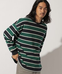BAYFLOW（ベイフロー）の「ボーダー L/S TEE（トップス）」