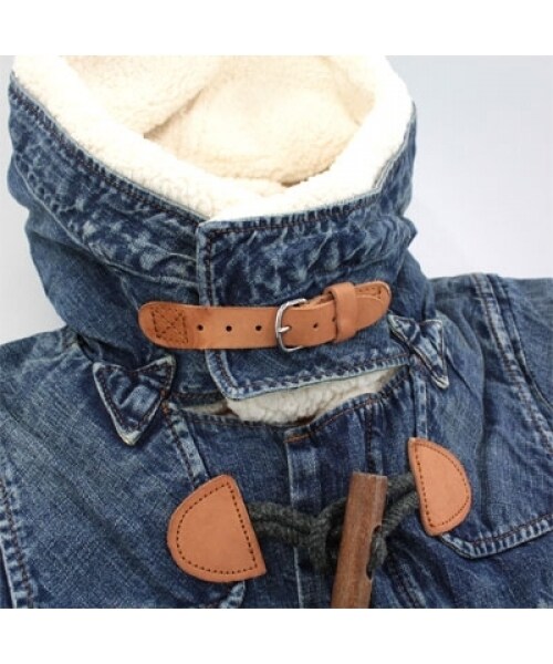 RNA（アールエヌエー）の「デニム裏ボアダッフルコート（ジャケット/アウター・レディース・ヴィンテージブルー(淡)/ヴィンテージブルー(濃)・M）」の6枚目の写真