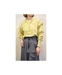 RehersalL | フリルビジューブラウス(シャツ/ブラウス)