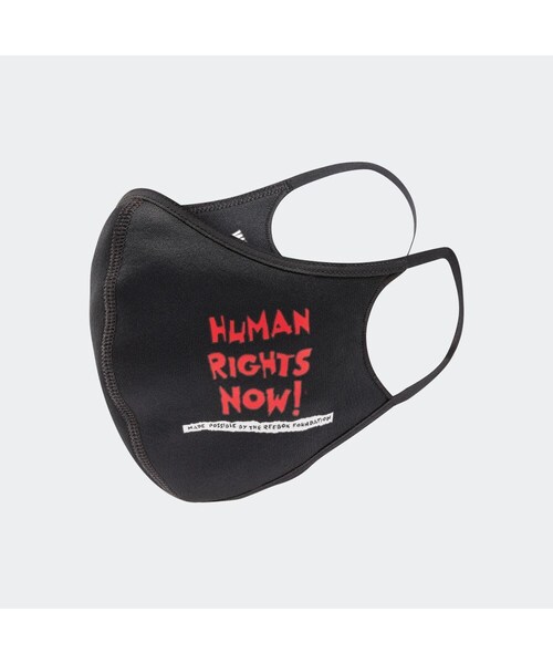Reebok(リーボック)の「ヒューマンライツ・ナウ! / Human Rights Now! リーボック フェイス カバー 3枚組 / Reebok Face Cover 3-Pack(アクセサリー・ブラック(HC4180)・M/L)」の5枚目の写真