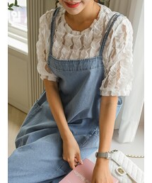 EVERY NANA | デニムビスチェワンピース(ドレス)