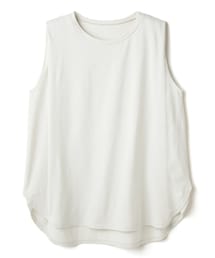 GRL | ショルダータックノースリーブラウンドヘムTシャツ(Tシャツ/カットソー)