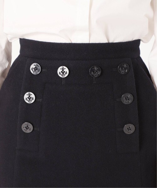 Charles Chaton（シャルルシャトン）の「marine ミニスカート（スカート・ネイビー/(040)/34/在庫あり/36/在庫なし）」の9枚目の写真