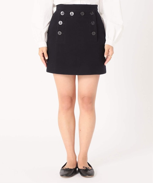 Charles Chaton（シャルルシャトン）の「marine ミニスカート（スカート・ネイビー/(040)/34/在庫あり/36/在庫なし）」の5枚目の写真