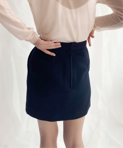 Charles Chaton（シャルルシャトン）の「marine ミニスカート（スカート・ネイビー/(040)/34/在庫あり/36/在庫なし）」の3枚目の写真