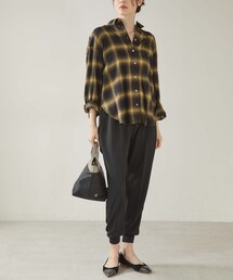 OUVRAGE CLASSE | 起毛チェックシャツ(シャツ/ブラウス)