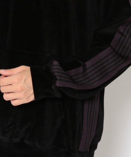 Needles（ニードルス）の「NEEDLES(ニードルズ)Track Hoody C/pe velour（その他・BLACK・M/L）」の5枚目の写真