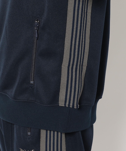Needles（ニードルス）の「NEEDLES(ニードルズ) Track jacket poly smooth（ジャケット/アウター・メンズ・GREEN/NAVY・M/L）」の8枚目の写真