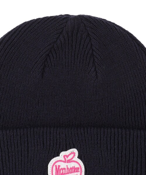 Manhattan Portage（マンハッタンポーテージ）の「Manhattan Portage/マンハッタン ポーテージ/APPLE KNIT CAP（その他・メンズ・BLACK/GREY/NAVY・F）」の3枚目の写真