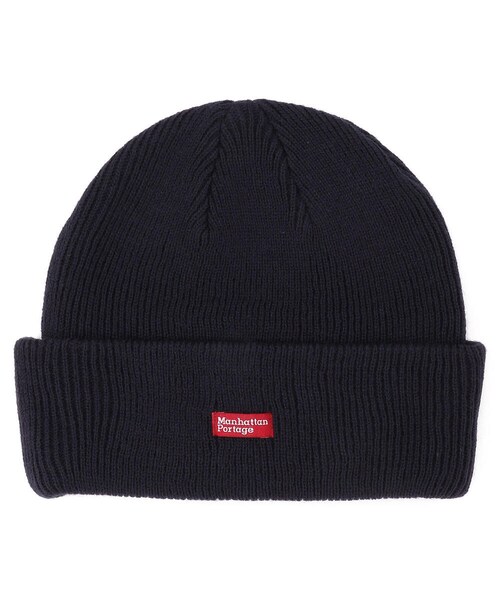 Manhattan Portage（マンハッタンポーテージ）の「Manhattan Portage/マンハッタン ポーテージ/APPLE KNIT CAP（その他・メンズ・BLACK/GREY/NAVY・F）」の2枚目の写真