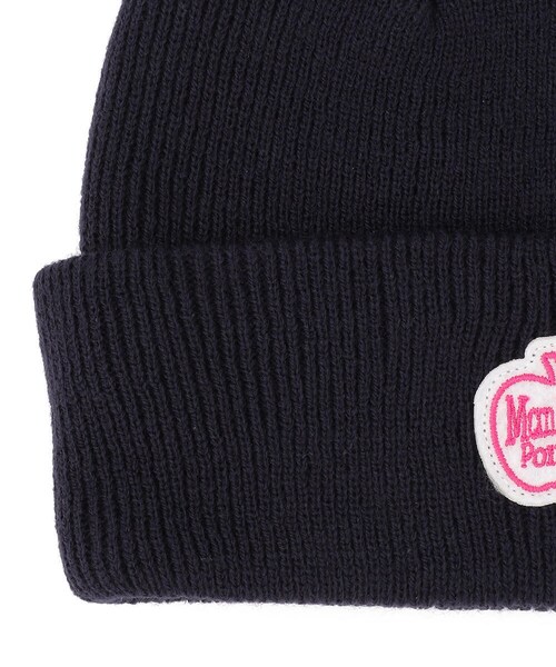Manhattan Portage（マンハッタンポーテージ）の「Manhattan Portage/マンハッタン ポーテージ/APPLE KNIT CAP（その他・メンズ・BLACK/GREY/NAVY・F）」の4枚目の写真