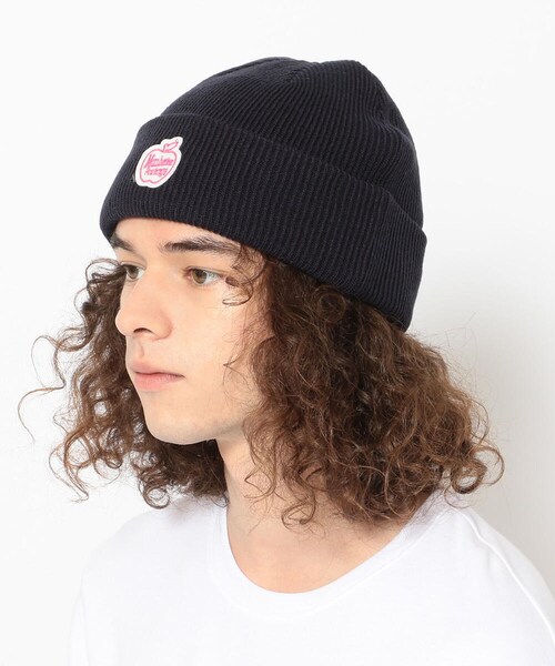 Manhattan Portage（マンハッタンポーテージ）の「Manhattan Portage/マンハッタン ポーテージ/APPLE KNIT CAP（その他・メンズ・BLACK/GREY/NAVY・F）」の7枚目の写真