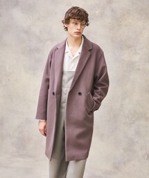 PUBLIC TOKYO S140メルトンダブル チェスターコート (2021) PUBLIC TOKYO（パブリックトウキョウ）の「〈21AW先行予約〉S140