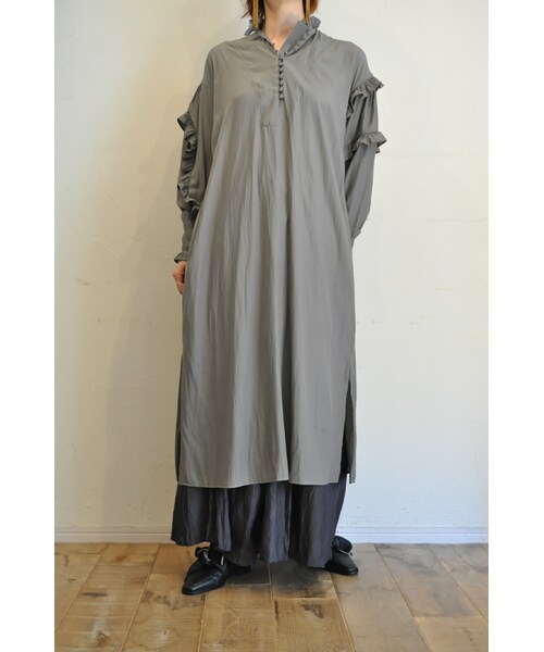 RehersalL(リハーズオール)の「フリルビジューワンピース(ワンピース・レディース・イエロー/グレー/ブラック・one)」の3枚目の写真